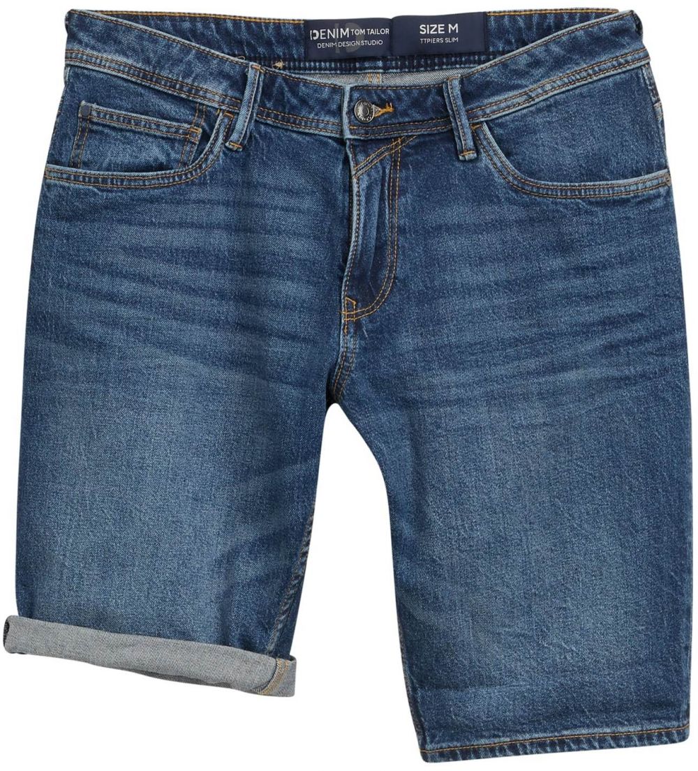 TOM TAILOR DENIM Džínsy 'Piers'  modrá denim