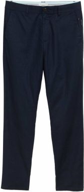 TOM TAILOR Chino nohavice  tmavomodrá