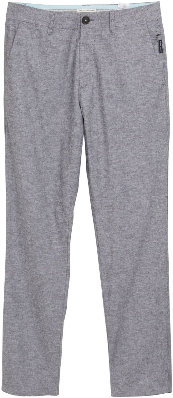 TOM TAILOR Chino nohavice  tmavosivá