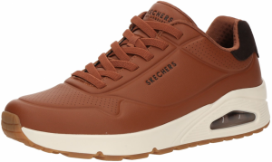 SKECHERS Nízke tenisky 'UNO - TAILORED AIR'  gaštanová / čokoládová