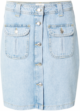 JOOP! Jeans Sukňa 'Rosa'  svetlomodrá