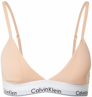 Calvin Klein Underwear Podprsenka  púdrová / biela