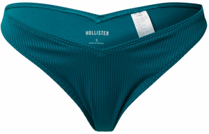 HOLLISTER Bikinové nohavičky  smaragdová