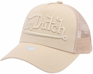 Von Dutch Originals Čiapka  krémová