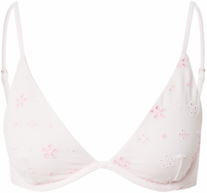 HOLLISTER Bikinový top  ružová / pastelovo ružová