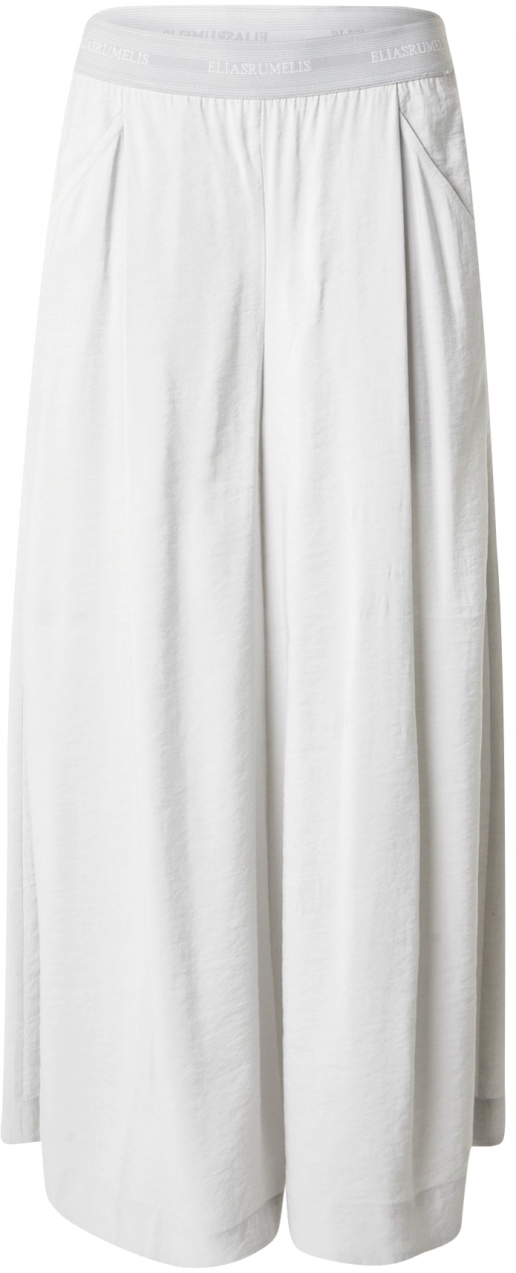 Elias Rumelis Plisované nohavice 'Herma'  sivá / svetlosivá