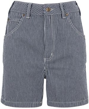 DICKIES Nohavice 'HICKORY'  tmavomodrá / biela