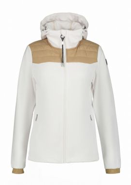 LUHTA Outdoorová bunda 'Arantila'  piesková / biela