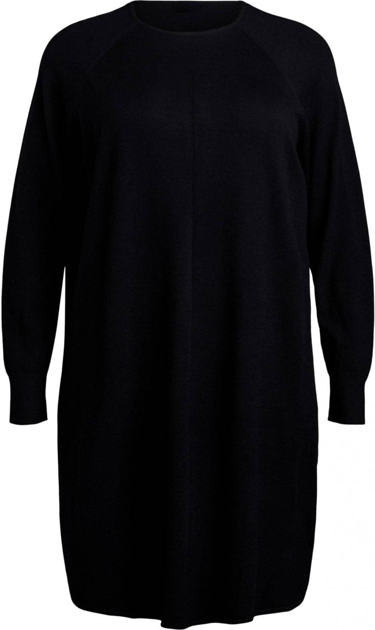 Zizzi Pletené šaty 'Caella'  čierna