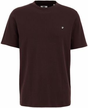 WE Fashion Tričko  tmavohnedá