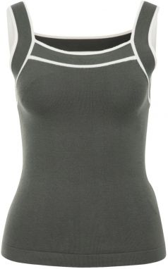 WE Fashion Top  zelená / biela