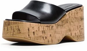 Bershka Šľapky  čierna