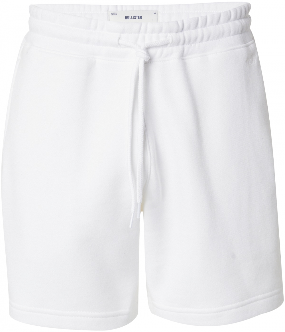 HOLLISTER Nohavice  biela