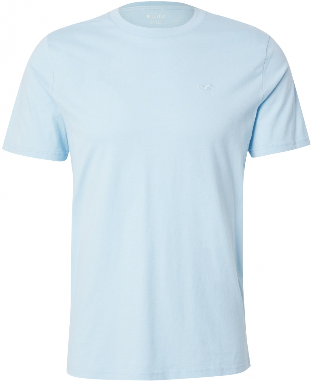 HOLLISTER Tričko  pastelovo modrá