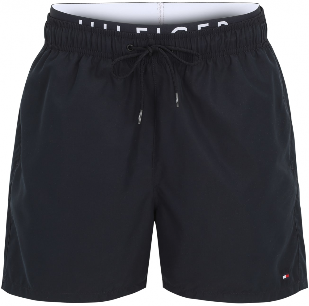 Tommy Hilfiger Underwear Plavecké šortky  tmavomodrá / biela