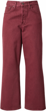 TOPSHOP Džínsy  burgundská
