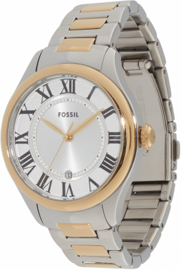 FOSSIL Analógové hodinky 'Gilmore'  zlatá / čierna / strieborná