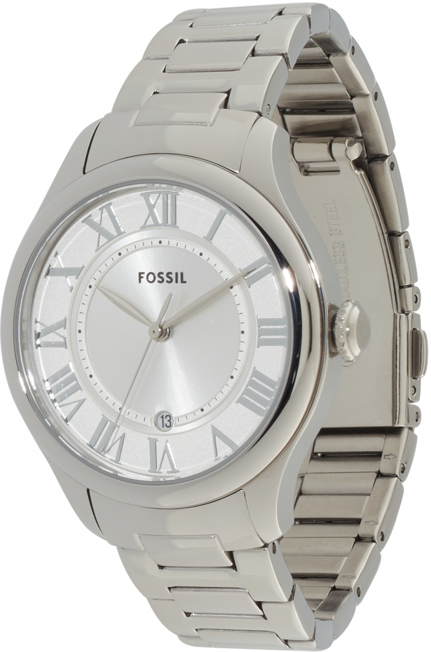 FOSSIL Analógové hodinky 'Gilmore'  strieborná