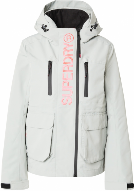 Superdry Prechodná bunda 'ULTIMATE TECH'  svetlosivá