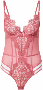 Hunkemöller Body 'Rosanne'  tmavoružová