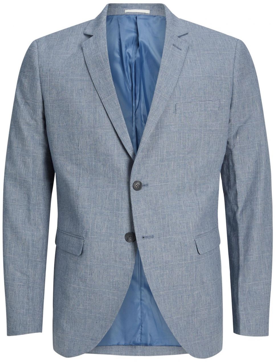 JACK & JONES Sako  modrá / biela