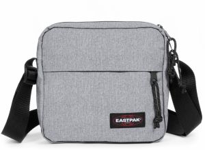 EASTPAK Taška cez rameno  sivá / čierna