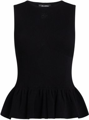 Karl Lagerfeld Top  čierna
