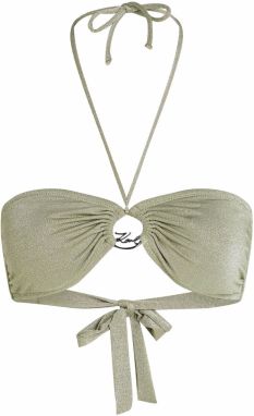 Karl Lagerfeld Bikinový top 'SIGNATURE'  mätová