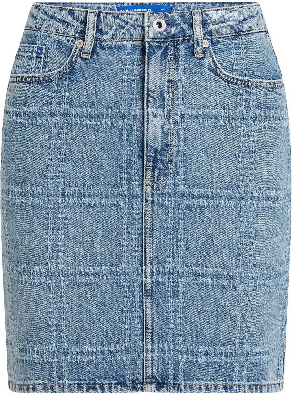 KARL LAGERFELD JEANS Sukňa  modrá denim