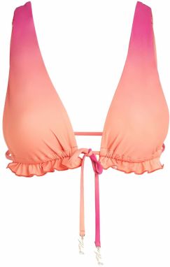 Karl Lagerfeld Bikinový top  oranžová / ružová