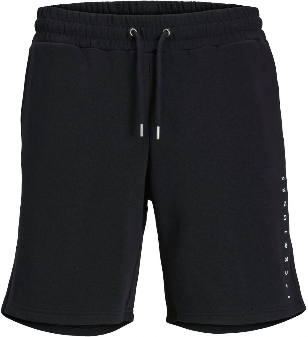 JACK & JONES Nohavice 'JPSTGordon Star'  čierna / biela