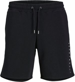 JACK & JONES Nohavice 'JPSTGORDON STAR'  čierna / biela