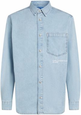 KARL LAGERFELD JEANS Košeľa  modrá denim