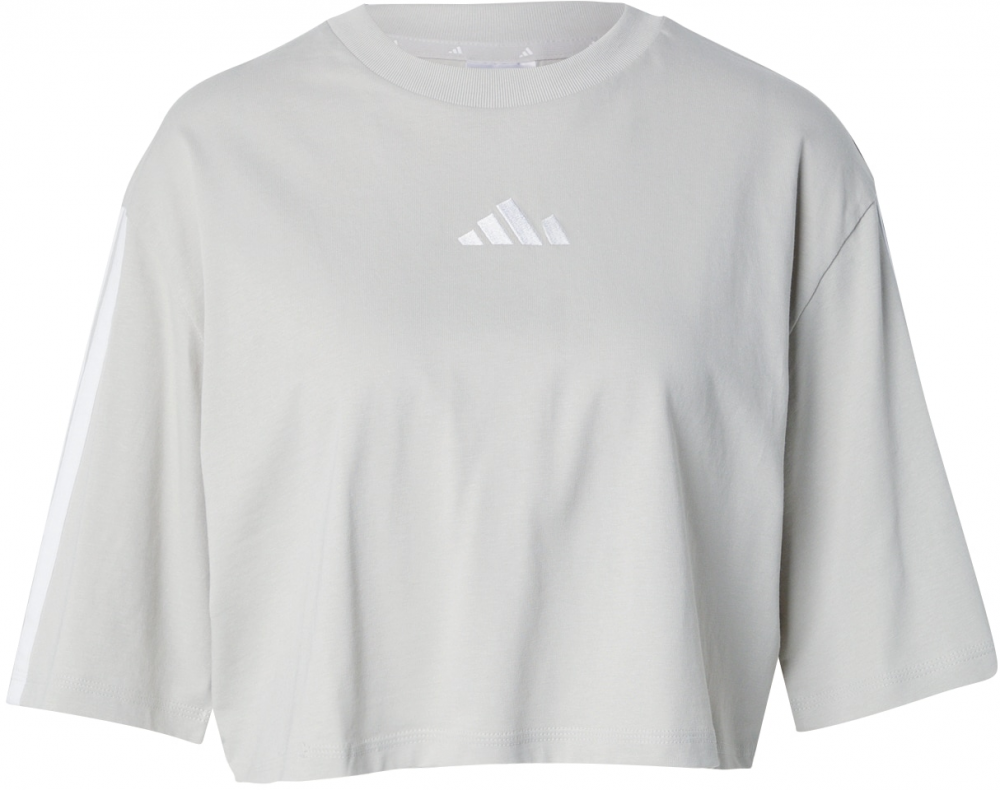 ADIDAS SPORTSWEAR Funkčné tričko  tmelová / biela
