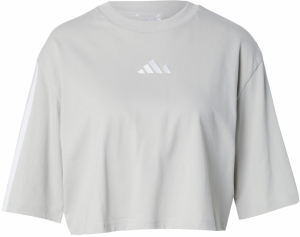 ADIDAS SPORTSWEAR Funkčné tričko  tmelová / biela