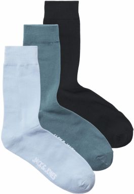 JACK & JONES Ponožky 'JACVINCE'  modrozelená / svetlomodrá / čierna