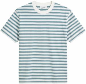 Marc O'Polo DENIM Tričko  modrozelená / biela