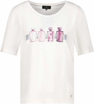monari Tričko  eozín / pastelovo ružová / strieborná / biela