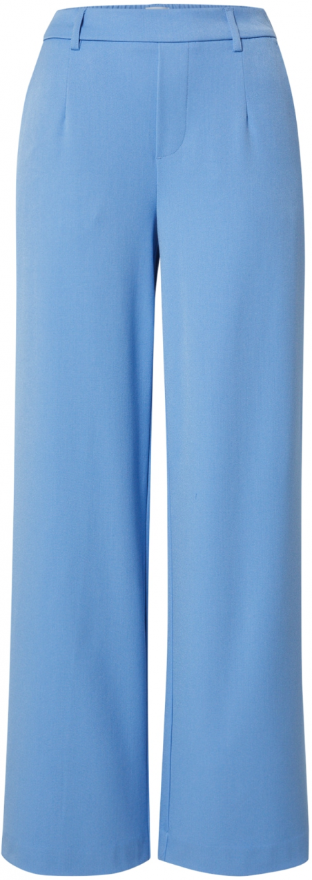 OBJECT Plisované nohavice 'OBJLisa'  modrosivá