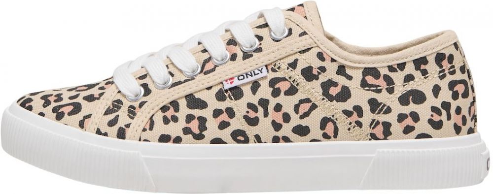 ONLY Slip-on obuv 'ONLNICOLA'  béžová / telová / čierna