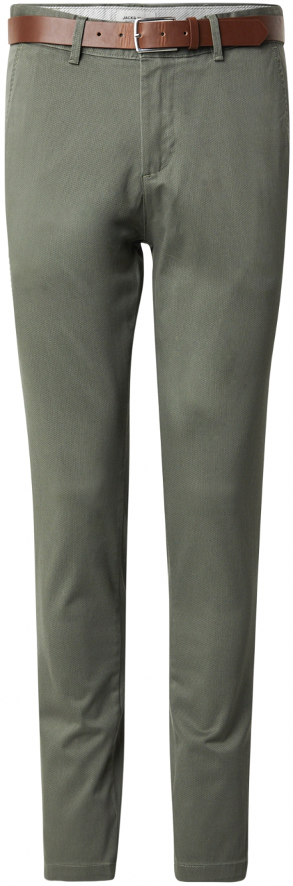 JACK & JONES Chino nohavice 'JPSTMARCO JJLEGACY'  olivová