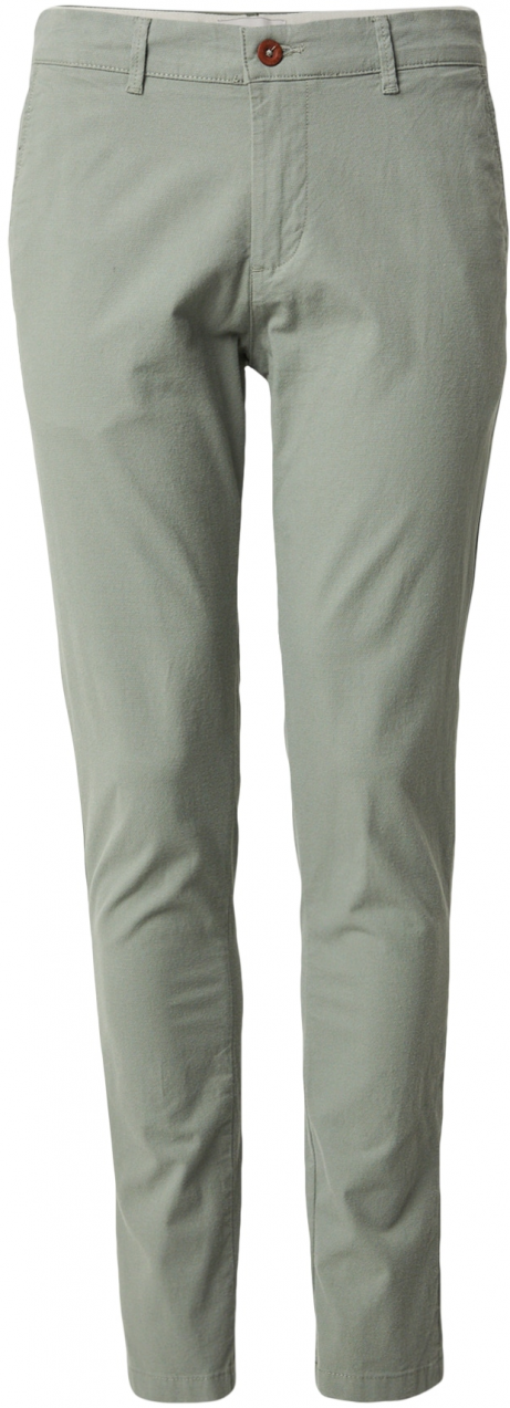 JACK & JONES Chino nohavice 'JPSTMARCO JJERIK'  pastelovo zelená
