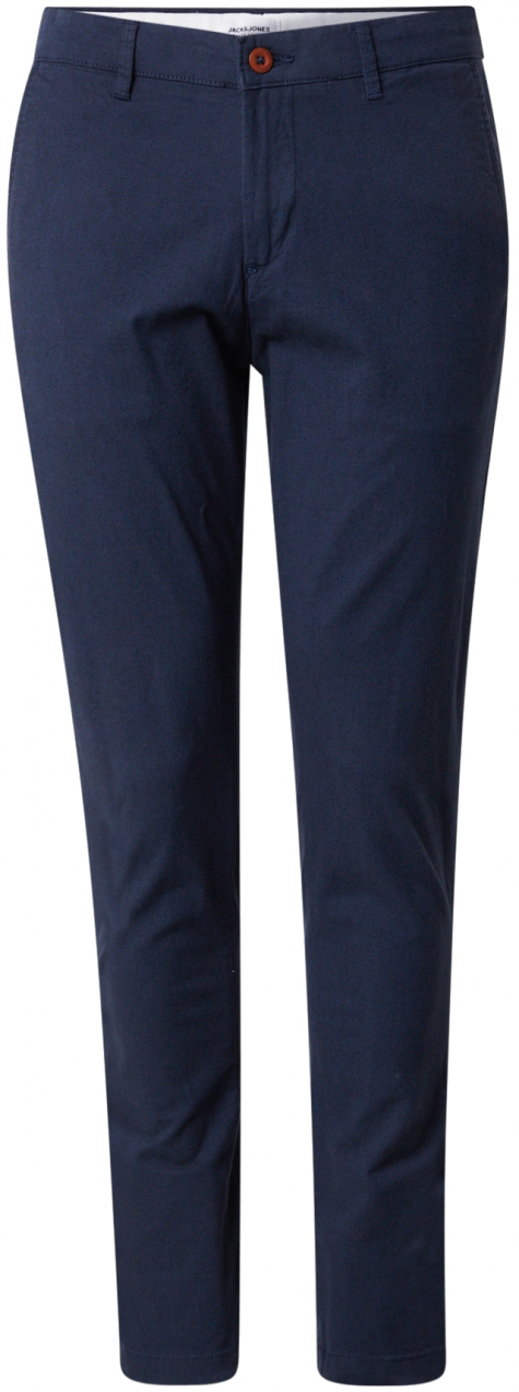 JACK & JONES Chino nohavice 'JPSTMARCO JJERIK'  námornícka modrá