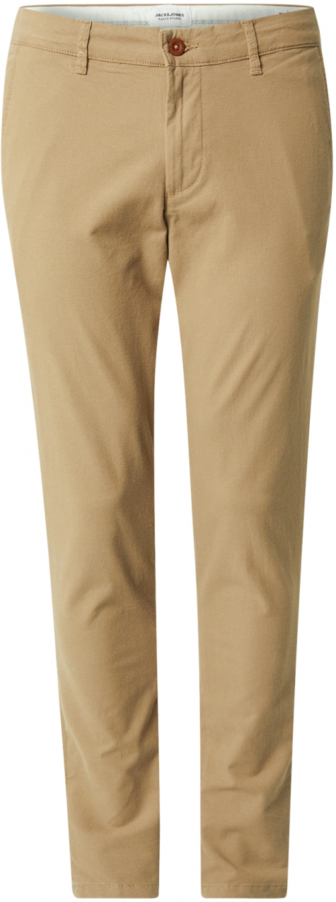 JACK & JONES Chino nohavice 'JPSTMARCO JJERIK'  farba ťavej srsti