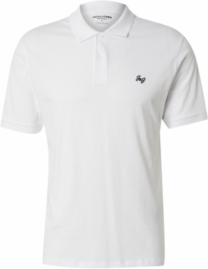JACK & JONES Tričko  biela
