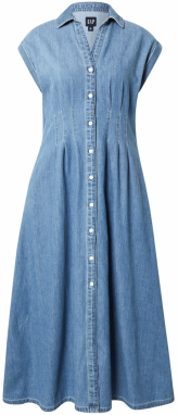 GAP Košeľové šaty  modrá denim