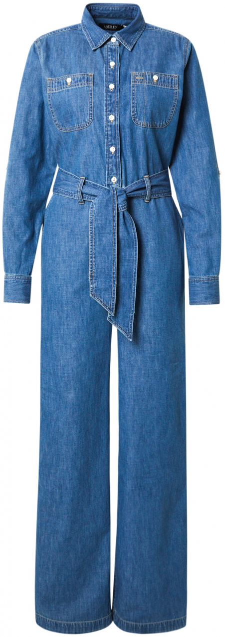 Lauren Ralph Lauren Overal  modrá denim