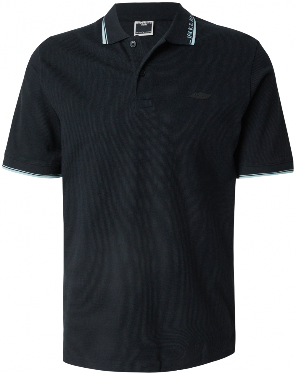 JACK & JONES Tričko 'JCOPACER'  mätová / čierna