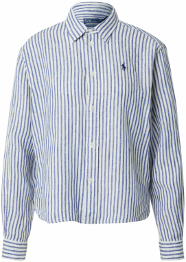 Polo Ralph Lauren Blúzka  modrá / biela