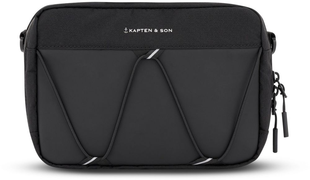 Kapten & Son Taška cez rameno 'Banff'  čierna
